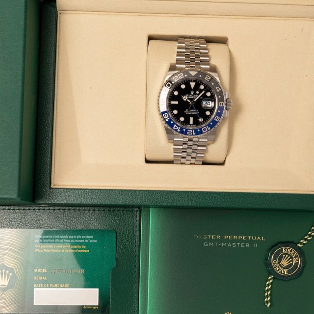 Rolex GMT Master II 126710 BLNR Image 5